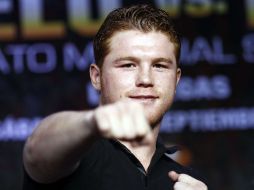 El ''Canelo'' Álvarez inicia gira promocional rumbo a su combate. ARCHIVO /