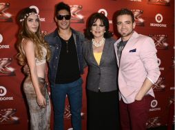 Los jueces en n conferencia de prensa celebrada en un exclusivo hotel de Beverly Hills. AP /