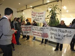 Familiares exigen el avance en investigaciones para dar con el paradero de sus conocidos. SUN /