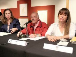 En el Museo José Luis Cuevas, aseguró que desde su ingreso al hospital de Médica Sur y hasta su salida estuvo consciente. NTX /