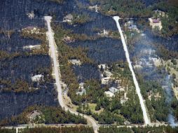 Es el incendio más destructivo en la historia del estado y arde por tercer día consecutivo en medio de bosques secos. AP /
