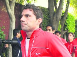 Cufré no ha entrenado al parejo, debido a una lesión sufrida en la Liguilla pasada. MEXSPORT /