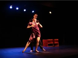 Obra en el Estudio Diana, ''La gravedad y el vertigo''.  /