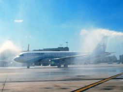 La acreditación de la certificación SMS posiciona a Interjet como la primera aerolínea de México. ARCHIVO /