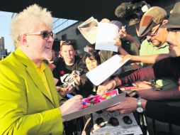 Pedro Almodóvar aseguró que se da por satisfecho si logra divertir a los espectadores de sus filmes. AP /