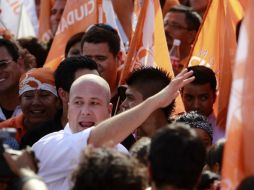 Alfaro, presidente de Alianza Ciudadana, asegura que Movimiento Ciudadano será el contrapeso a la actual administración estatal. ARCHIVO /