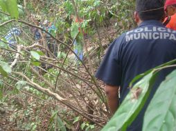 El cuerpo es encontrado por tres jóvenes que subían al cerro, uno de ellos dice ser pariente político del occiso.  /