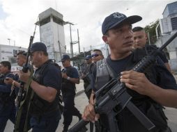 La Policía Federal custodió a los reos desde su salida de Chiapas hasta su ingreso al penal 13 de Oaxaca. ARCHIVO /