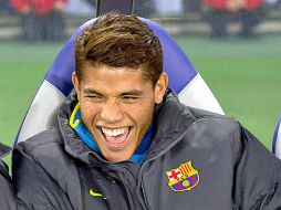 Jonathan no tuvo participación con el Barsa, casi siempre estuvo en la banca. ARCHIVO /