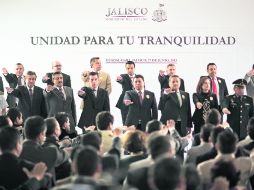 Instituto Cultural Cabañas. Con la presencia de alcaldes y diversas autoridades, quedó oficialmente constituida la Fuerza Única Jalisco EL INFORMADOR /