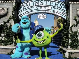 Víctor Trujillo y Andrés Bustamante prestan sus voces en español latino a ''Sulley'' y ''Mike Wazowsky'', respectivamente. AP /