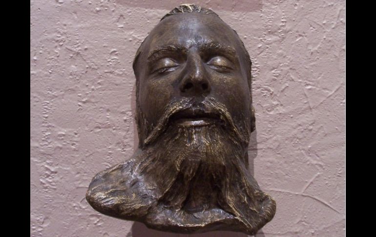 Mascarilla mortuoria de Maximiliano de Habsburgo, tras ser fusilado el 19 de junio de 1867.  /