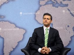 Peña Nieto detalla que dada su importancia y magnitud la reforma política se dividirá en tres grandes bloques. EFE /