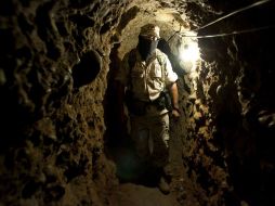 No se ha informado de manera oficial si el túnel estaba en uso de los grupos de narcotraficantes. ARCHIVO /