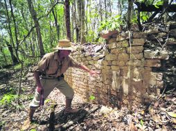 Chactún, 'Piedra Roja' o 'Piedra Grande', pudo ser un centro rector de una vasta región entre los años 600 y 900 d.C. INAH  /