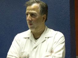 José Antonio Meade dice tener confianza en que las conversaciones entre las naciones se puedan cerrar en dos años. ARCHIVO /