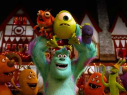 La película familiar animada reúne al elenco y los personajes del éxito de 2001 ''Monsters, Inc.''. ARCHIVO /