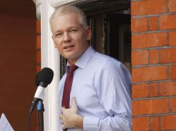 Assange pidió al Gobierno de Quito que ''acepte la solicitud de asilo de Snowden''. ARCHIVO /