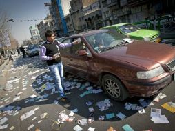 La repartición de propaganda por parte de los partidos en distintos lugares del estadinició desde temprana hora en el estado del norte. ARCHIVO /