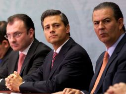 Peña Nieto, durante el evento, destaca que el INADEM está diseñado para que una buena idea se traduzca en una nueva empresa. ESPECIAL /