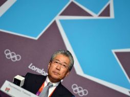 Tsunekazu Takeda, miembro del comité de Tokio, se muestra satisfecho por el reconocimiento hacia su proyecto. ARCHIVO /