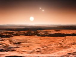 Gliese 667, un sistema planetario donde podría desarrollarse la vida. AFP /