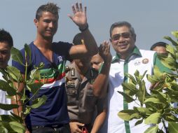 Está previsto que Ronaldo participe esta noche en una cena de gala. AP /