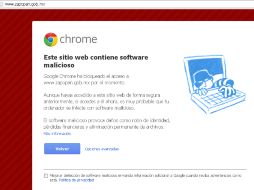 Desde la mañana se trabaja para arreglar la página. ESPECIAL /