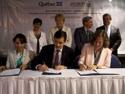 La UdeG y la Universidad Mc Gill firmaron un acuerdo de apoyo y colaboración que beneficiará a ambas instituciones educativas.  /