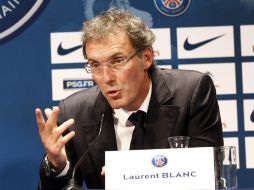 Laurent Blanc llega en sustitución de Carlo Ancelotti al cuadro parisino. AP /