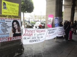 Imagen sobre los jóvenes desaparecidos en el bar 'Heaven', del DF. ARCHIVO /