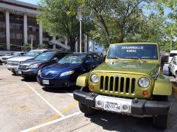 En este primer lote de vehículos se encuentran 34 que están catalogados como autos de lujo. ARCHIVO /