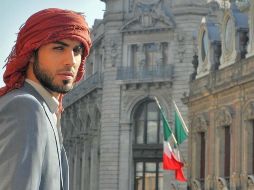 En sus redes sociales subió una imagen en donde se ve al fondo el Museo del  Estanquillo. ESPECIAL /