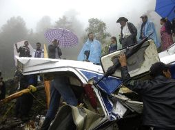 Las vícitmas del accidente podrían estar relacionadas con el narcotráfico que opera en la región. AP /