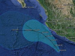 ''Dalila'' generará tormentas fuertes en Guerrero, Michoacán, Colima, Jalisco y Nayarit. TOMADA DE @conagua-clima  /