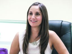 Cynthia Patricia Cantero Pacheco señala que espera tener una buena relación con los tres Poderes en el Estado al frente del Itei. EL INFORMADOR /