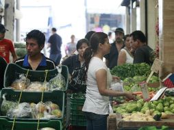 La OCDE reporta una inflación de alimentos cuatro veces mayor que el promedio de los que conforman el organismo. ARCHIVO /