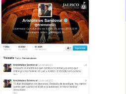 Imagen de las publicaciones de la cuenta del Gobernador del Estado @AristotelesSD. ESPECIAL /