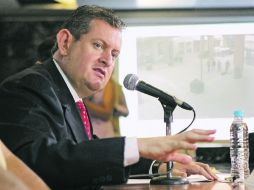 El fiscal general, Luis Carlos Nájera, informó que el móvil del asesinato de los dos jóvenes está vinculado a una presunta venganza. EL INFORMADOR /