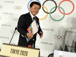 Naoki Inose, uno de los miembros del comité japonés, en la presentación del proyecto. EFE /