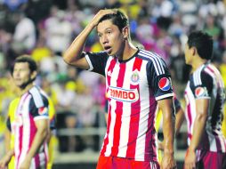 Demasiada Pasión. El chiva Giovanni Casillas, luego de la bronca con los americanistas. AP /