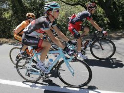 Frank había pensado en reaparcer en la Vuelta, pero ahora se encuentra sin equipo. AP /