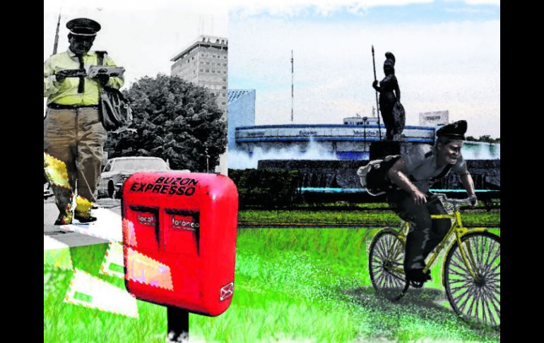 Cuando le toca entregar multas de vialidad, los destinatarios se molestan con él. ESPECIAL /