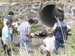 Un hombre fue encontrado muerto dentro de un canal de la colonia El Tigre, en el municipio de Zapopan. ARCHIVO /