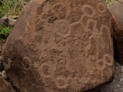 Se sabe que este tipo de expresiones gráfico-rupestres formaron parte de rituales de iniciación. EFE /