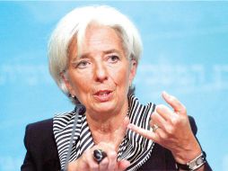 Hay una alta probabilidad de que el FMI, encabezado por Christine Lagarde, revise a la baja su pronóstico de crecimiento para México. REUTERS /