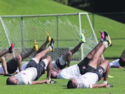 Los Zorros entrenaron de cara al amistoso de hoy ante los Leones Negros de la UdeG, que se disputará en el Atlas Colomos. MEXSPORT /