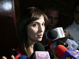 Cynthia Cantero confirma su postura de que actual ley no propicia la rendición de cuentas de los ciudadanos hacía los sujetos obligados ARCHIVO /