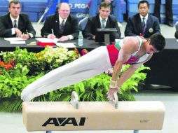 Daniel Corral continúa aumentando su nivel luego de alcanzar el sexto lugar en los Juegos Olímpicos de Londres 2012. MEXSPORT /