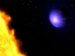 Situado a una distancia de 63 años luz, HD 189733b es uno de los exoplanetas más cercanos a la Tierra. EFE /